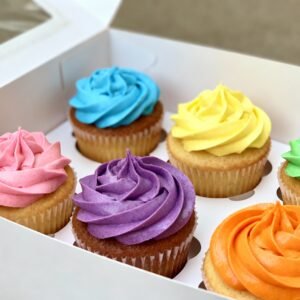 Assorted Cupcake Box – Pack of 6